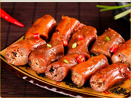 鹵鴨脖商標注冊哪一類?