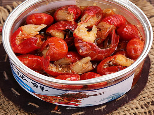 小龍蝦罐頭商標注冊哪一類?